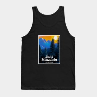 June Mountain California United States ski Tank Top